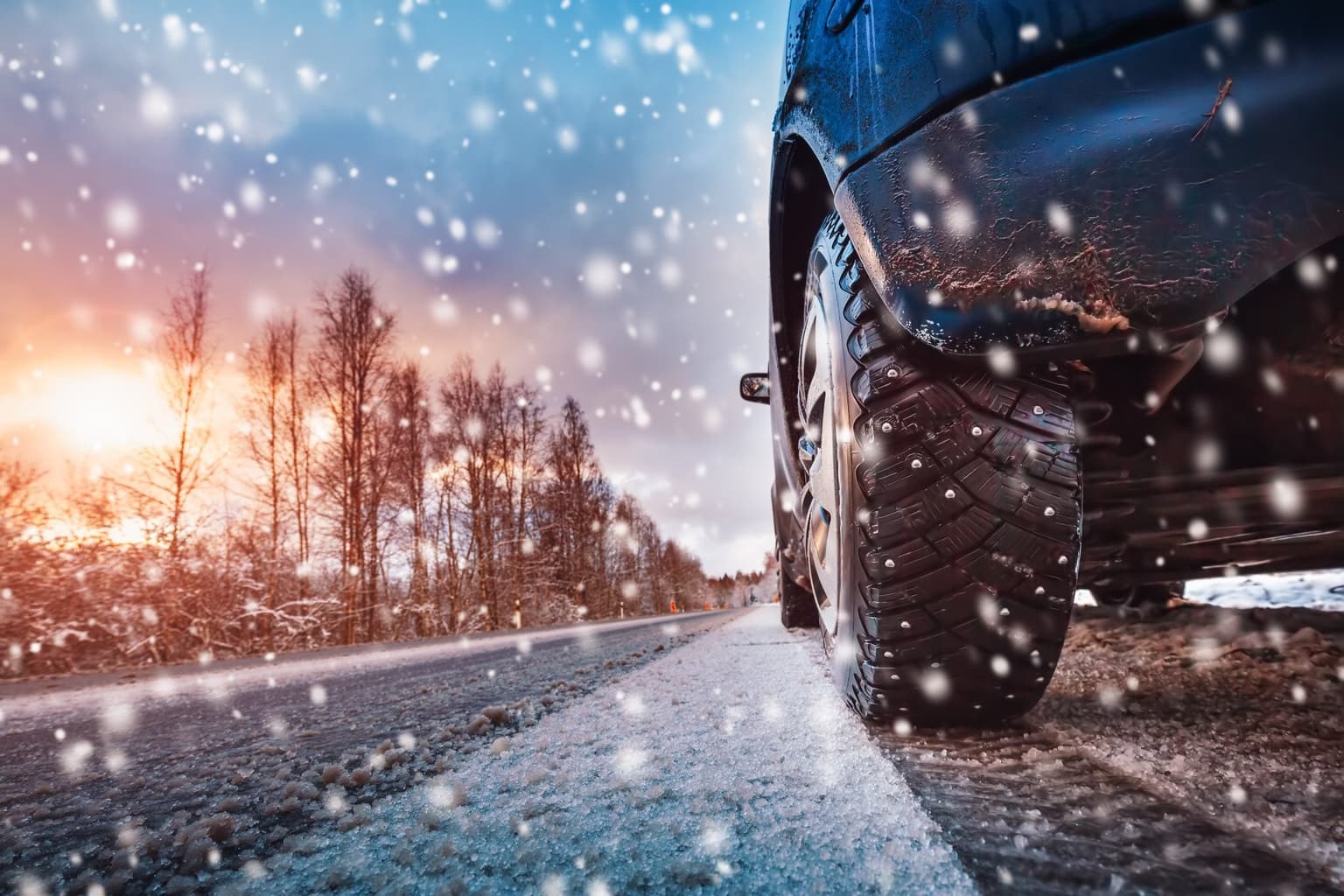 Motorists warned over “hazardous” driving conditions due to sleet and snow