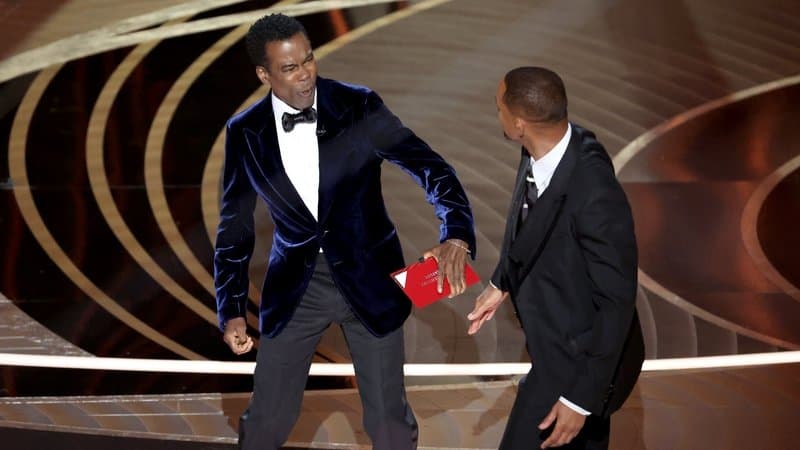 Twitter reacts in shock to the Will Smith and Chris Rock Oscar chaos