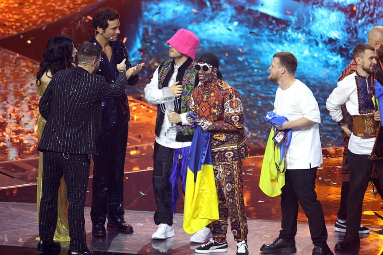 President Zelensky shares message of hope after Ukraine win Eurovision President Zelensky shares message of hope after Ukraine win Eurovision