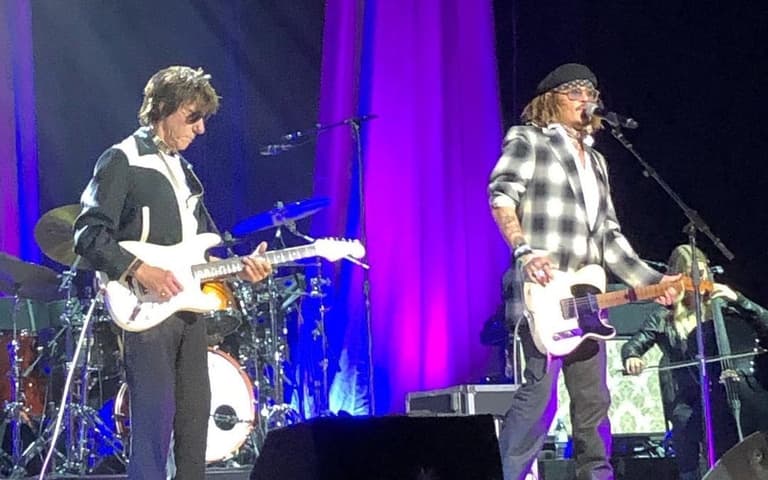 Johnny Depp performs in Sheffield as he awaits verdict in defamation case Johnny Depp performs in Sheffield as he awaits verdict in defamation case