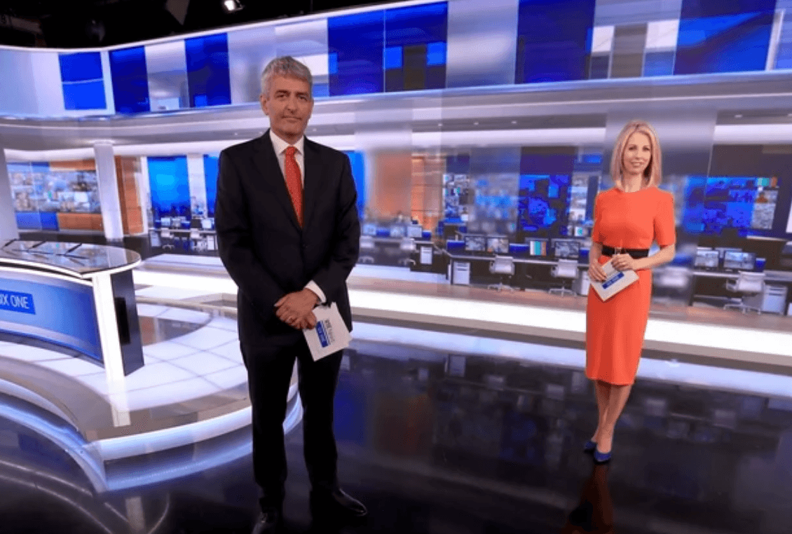 No, news presenters aren’t trying to seduce us with their stances