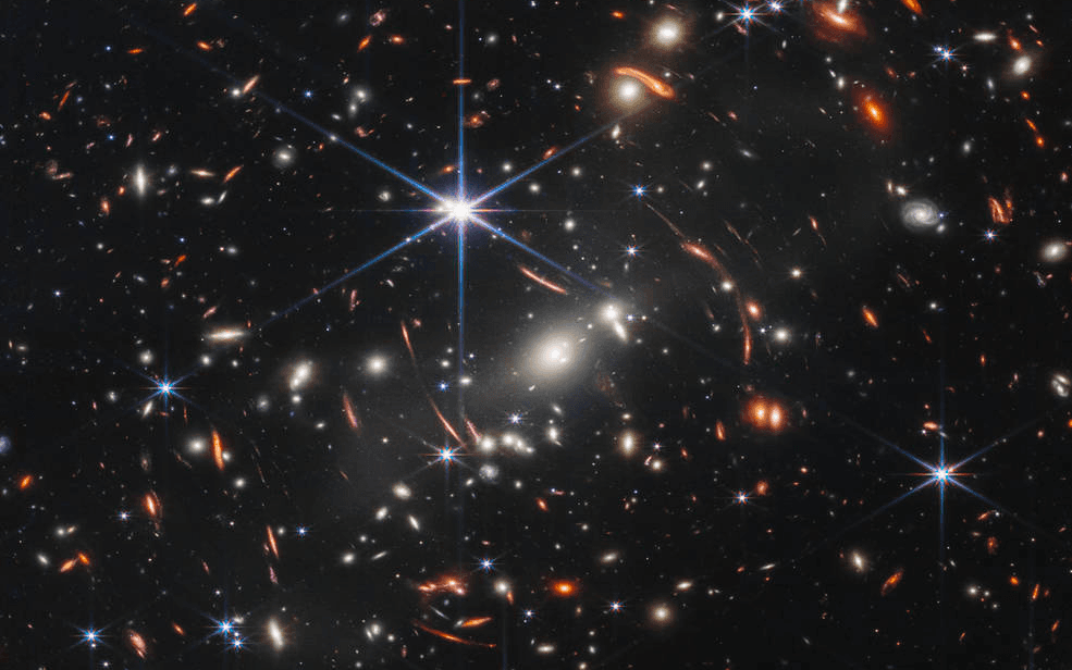 NASA share deepest ever image of space showing the universe more than 13 billion years ago