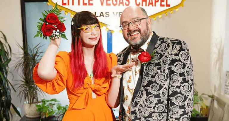 Bake Off star Kim-Joy marries partner in Vegas Bake Off star Kim-Joy marries partner in Vegas