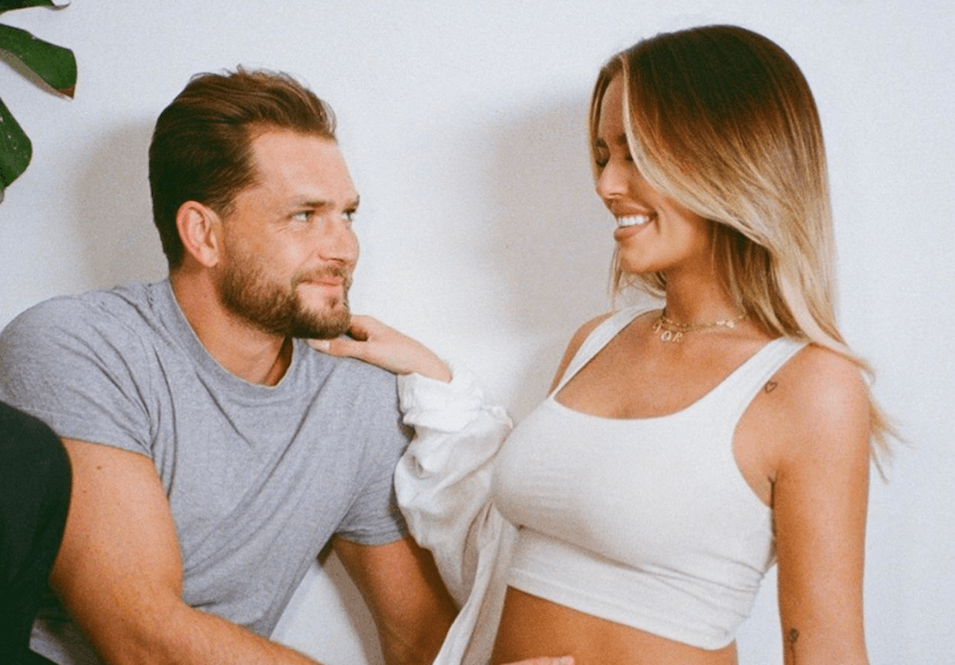 Lottie Tomlinson welcomes her first child with Lewis Burton
