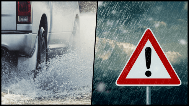 Status Yellow warning issued for three counties as rain and wind set to cause hazardous conditions