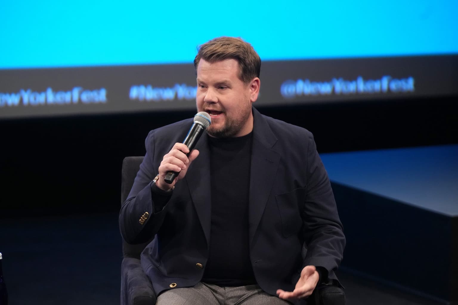 Chef who barred James Corden feels “really sorry” for him now