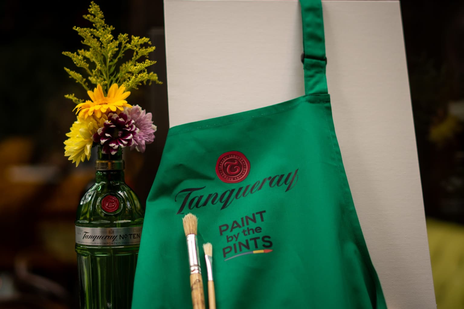 Tanqueray gin is hosting Paint and Sip nights this winter – and you won’t want to miss it