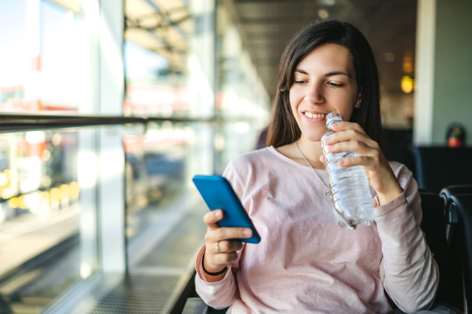 This travel hack shows you how to get free water at Dublin Airport