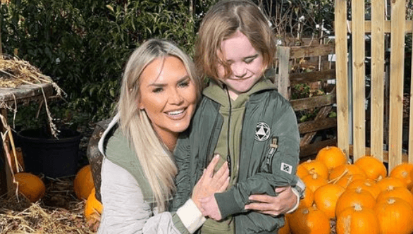 Erin McGregor opens up on hard night with son Harry in hospital