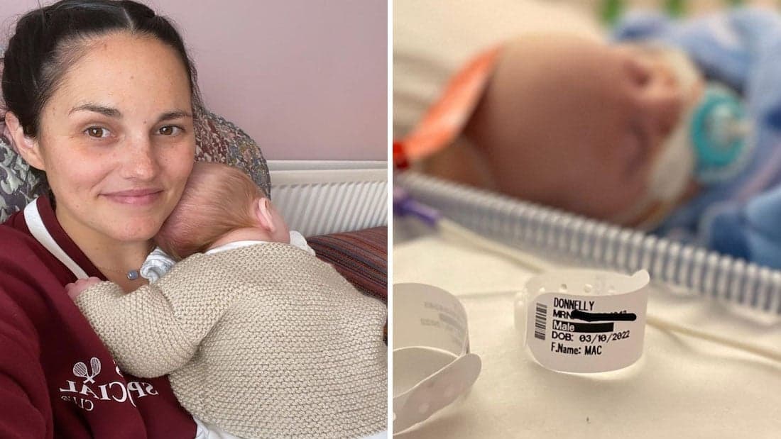 Paula MacSweeney praises healthcare workers after baby boy is hospitalised with RSV