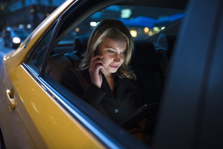 Women on TikTok are sharing ways they ensure they are always safe in a taxi