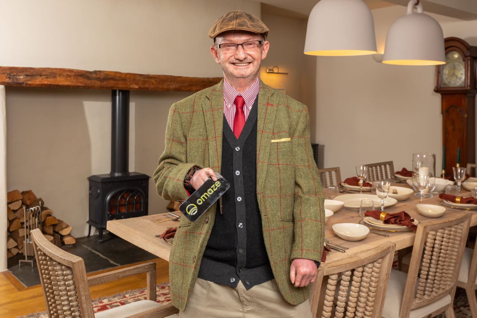 Widower wins £2.5m country house in raffle after spending years helping disabled people find a home