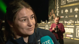 Katie Taylor gets choked up as enormity of homecoming sinks in