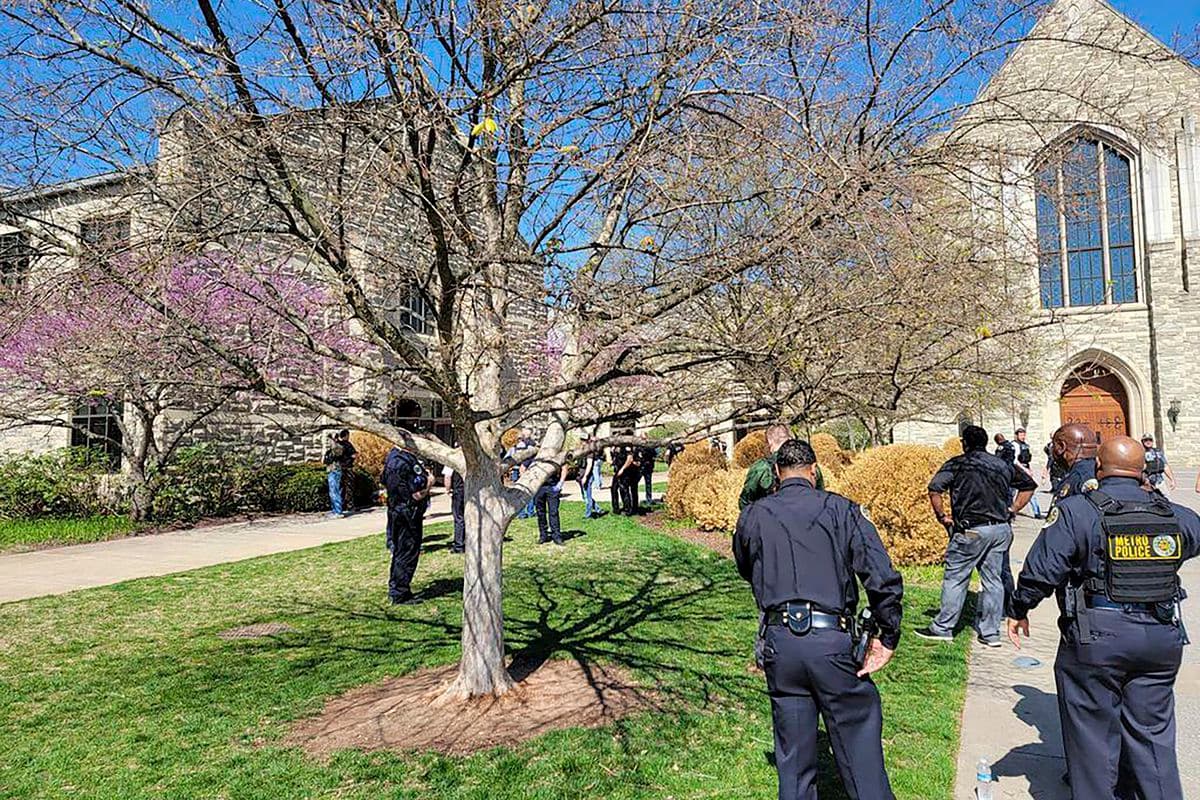 Three children killed in school shooting in Nashville