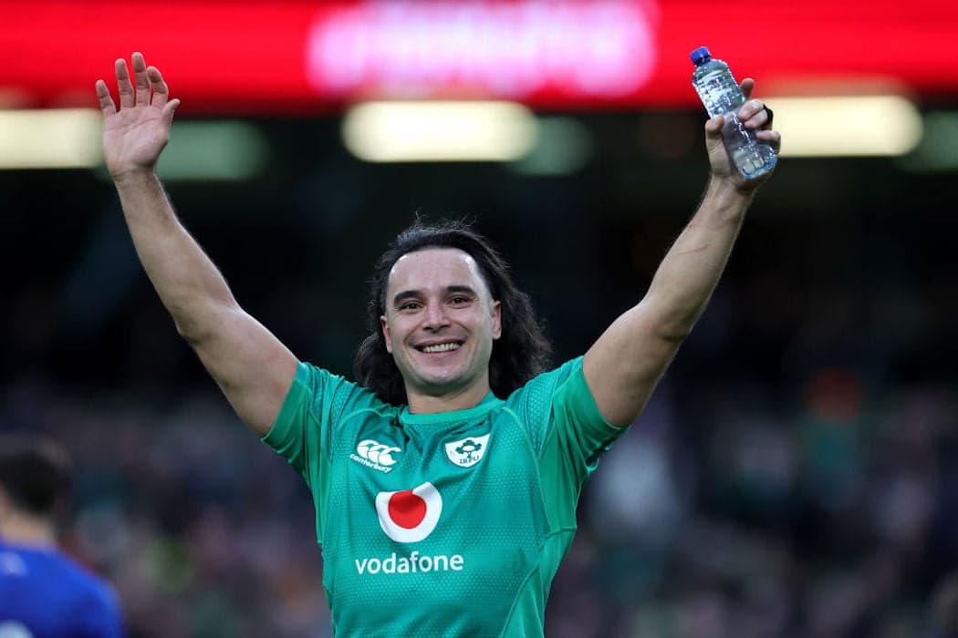 Rugby player James Lowe welcomes first child with wife Arnica