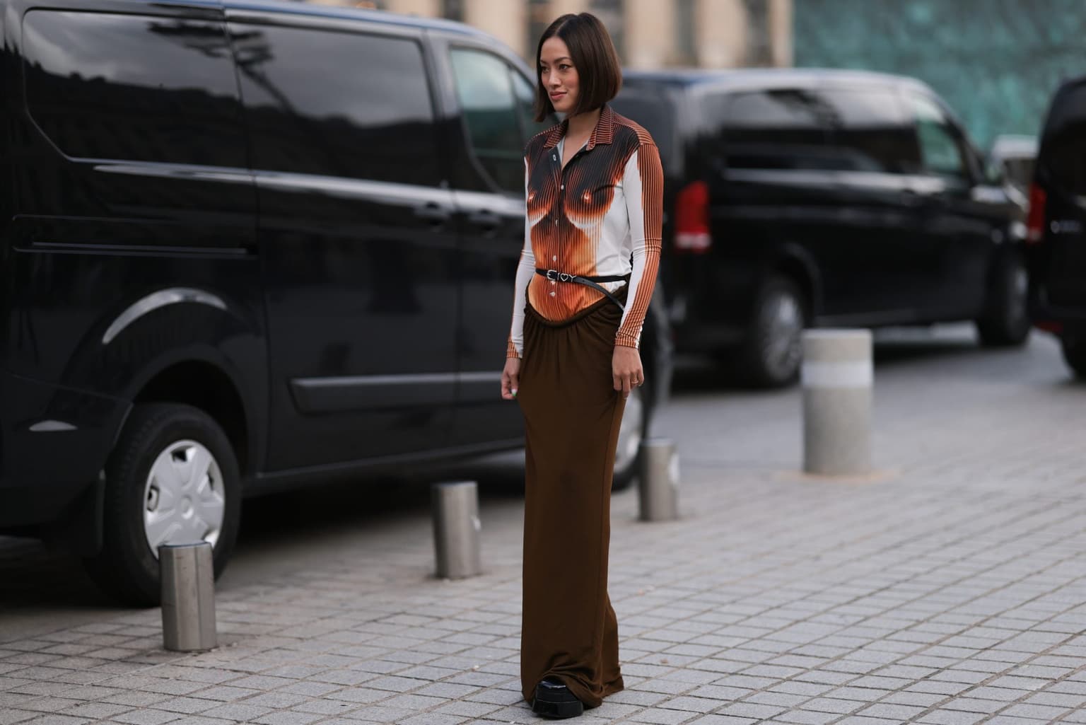 Jean Paul Gaultier’s naked tops are taking over street style