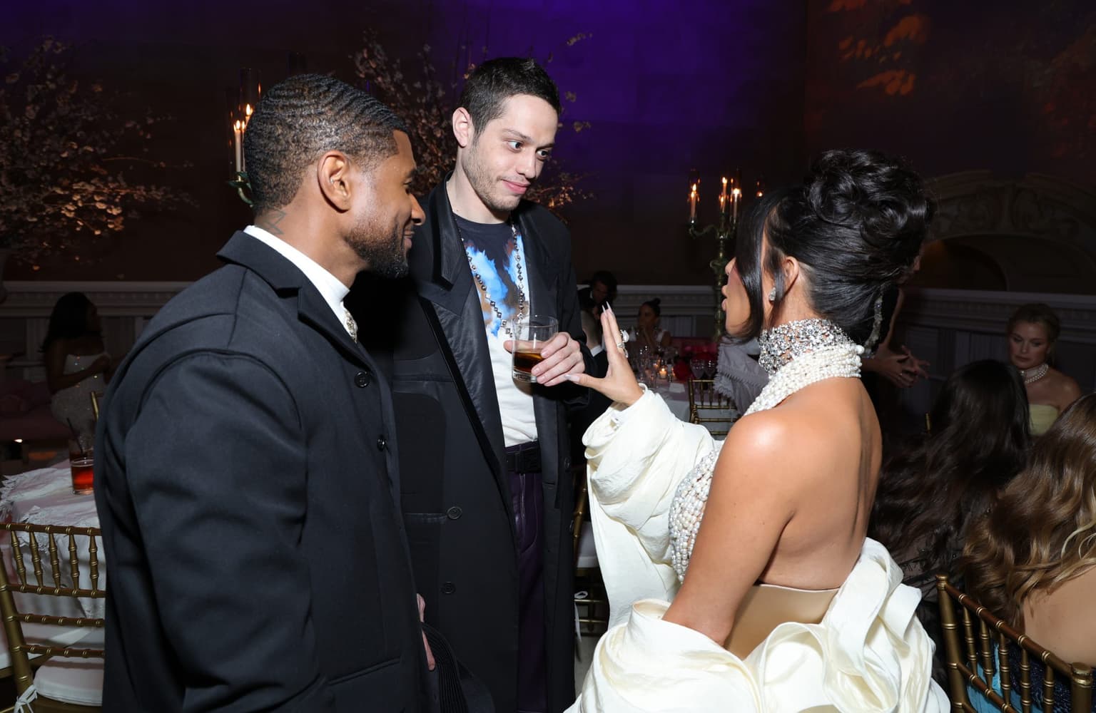 Kim Kardashian and Pete Davidson reunite at last night’s Met Gala
