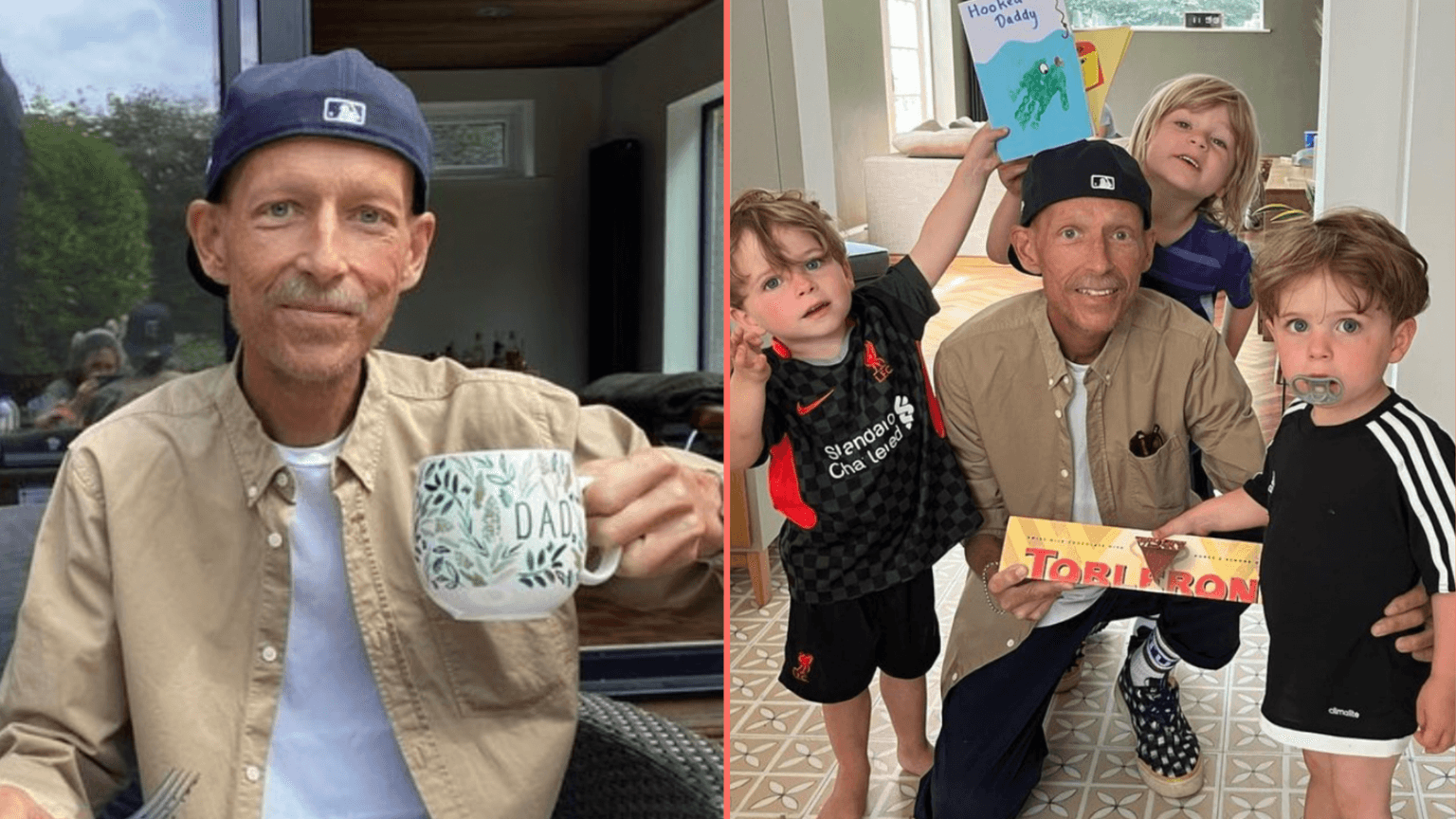 Jonnie Irwin shares touching Father’s Day pics with kids amid cancer battle