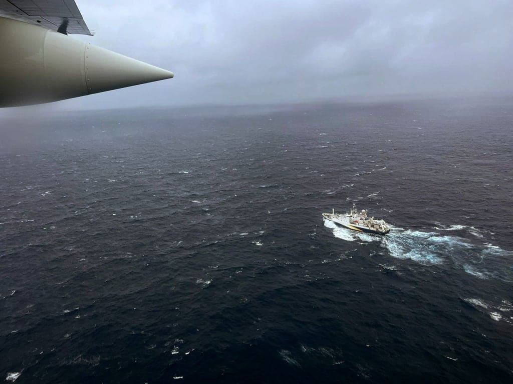 Pieces of the imploded Titanic submersible brought to shore