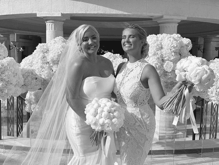 Fans defend Molly Mae after wearing white to best friend’s wedding Fans defend Molly Mae after wearing white to best friend’s wedding