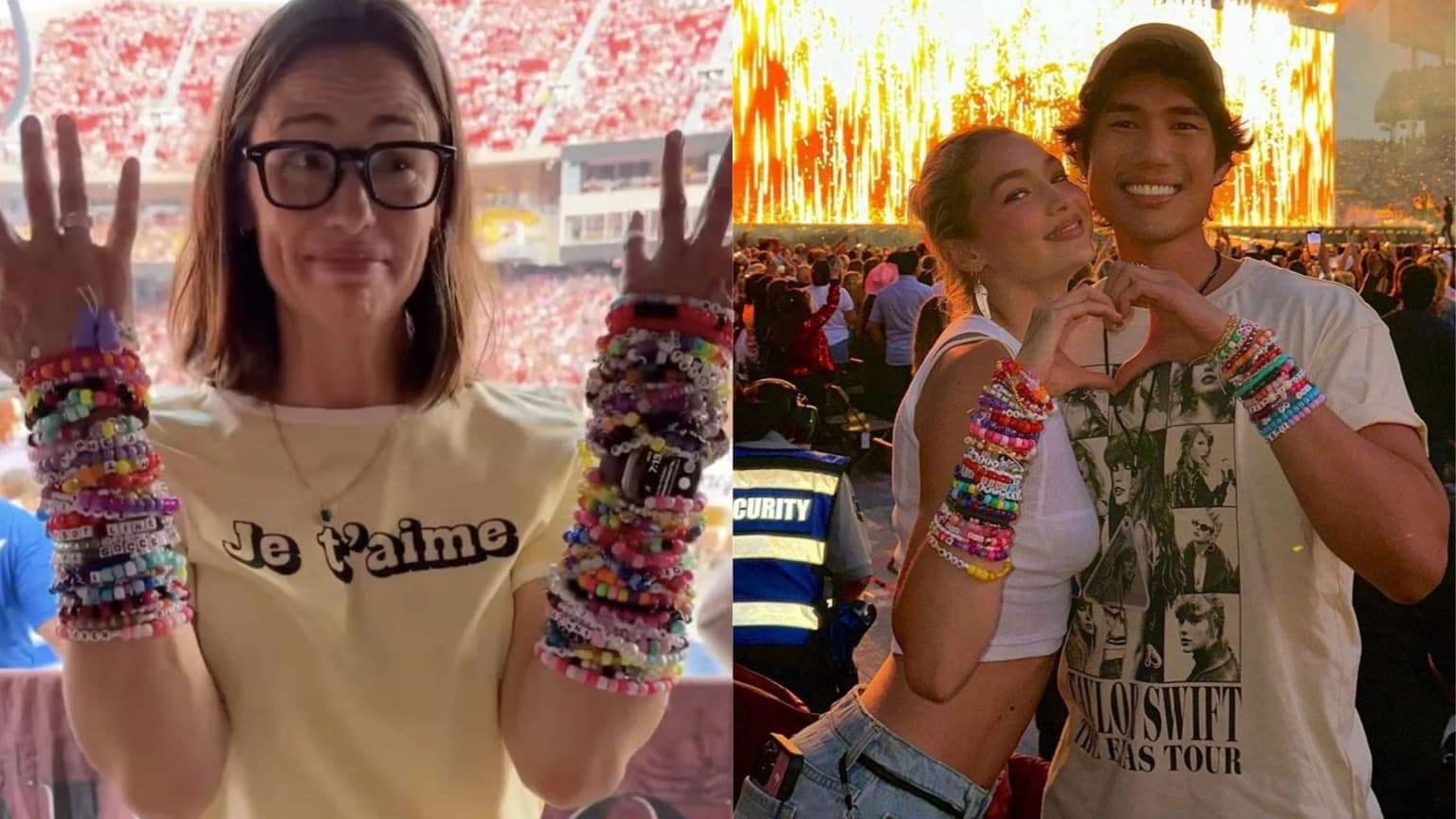 What is the bracelet trend being seen on the Eras Tour?