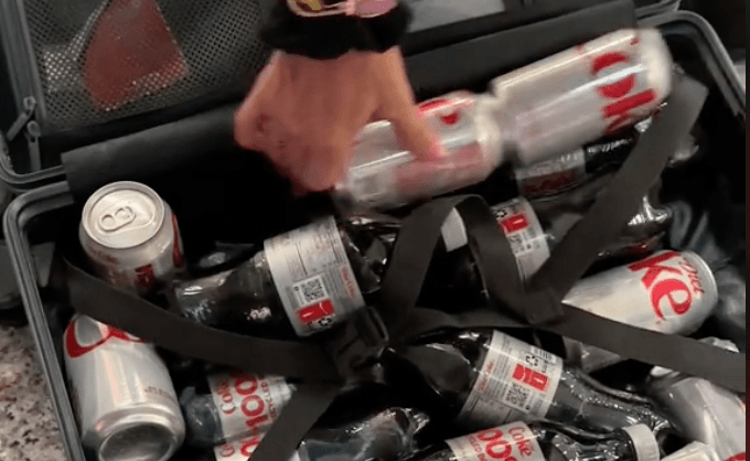 American brings entire suitcase of Diet Coke on holiday thinking Europe doesn’t sell it