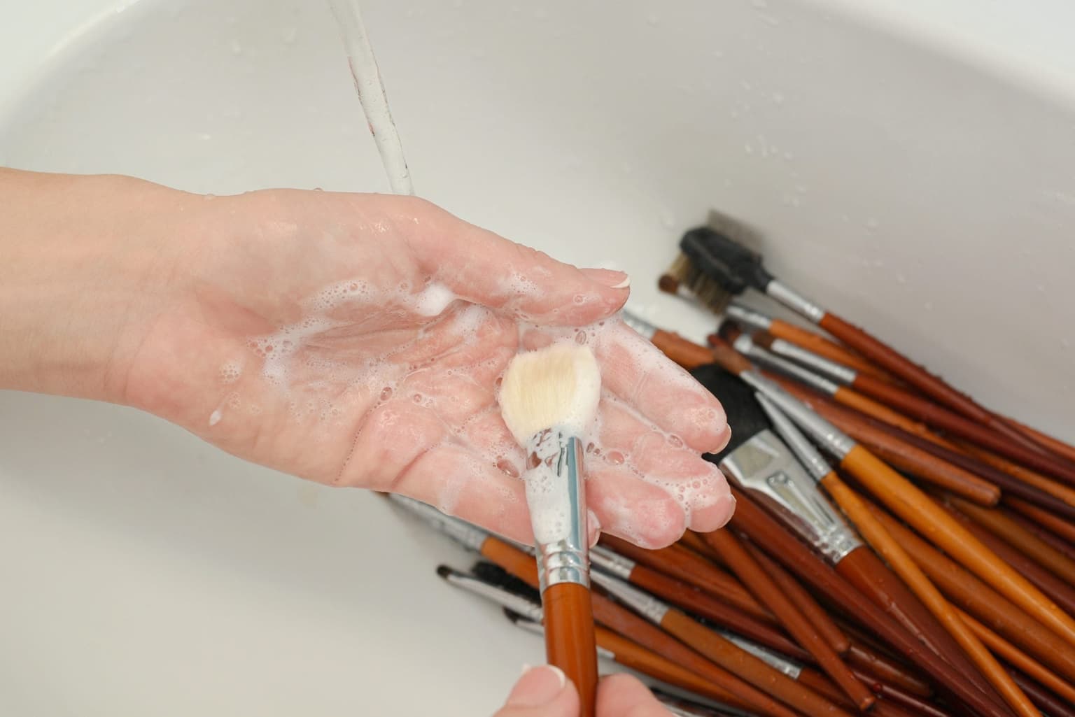 Dermatologists reveal how often we should actually be washing our makeup brushes