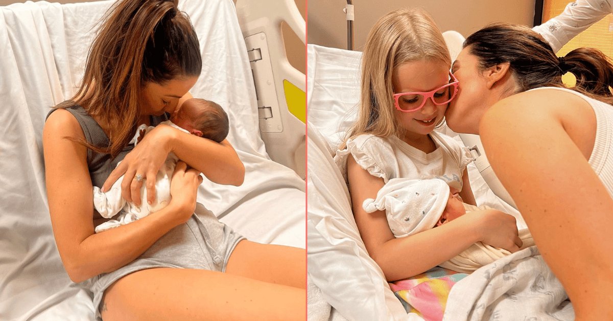 ‘The greatest gift of our lives’ – Georgie Crawford has welcomed a baby girl
