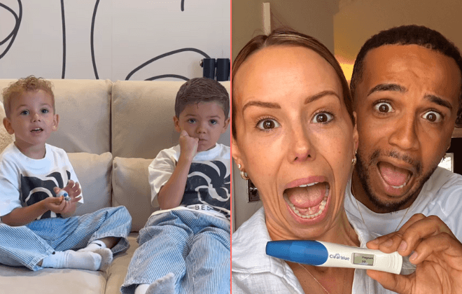 JLS singer Aston Merrygold and his wife Sarah are expecting baby #3