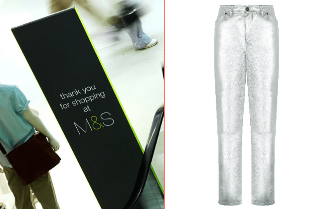 M&S are stocking some stunning metallic pieces for New Year’s – and they’re on sale
