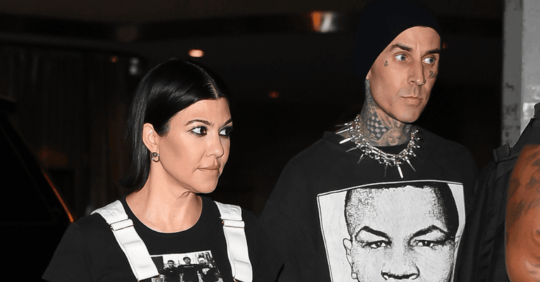 Kourtney Kardashian’s husband Travis Barker slips and confirms baby’s name and due date