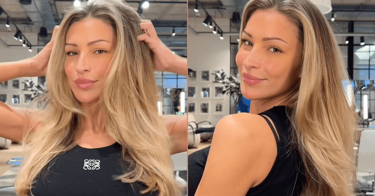 Zara McDermott kicks off the ‘Vanilla Butter’ hair trend for the winter season