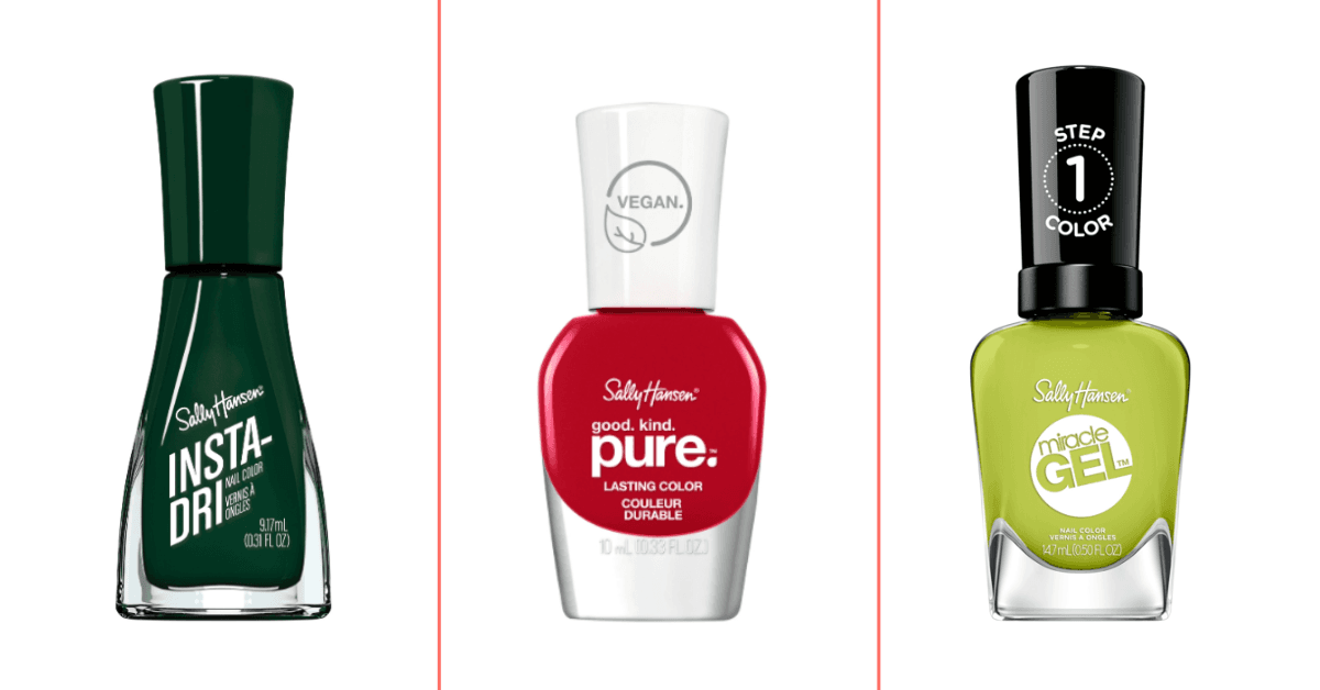 Winter Nails: Sally Hansen has added several gorgeous festive shades to their ranges