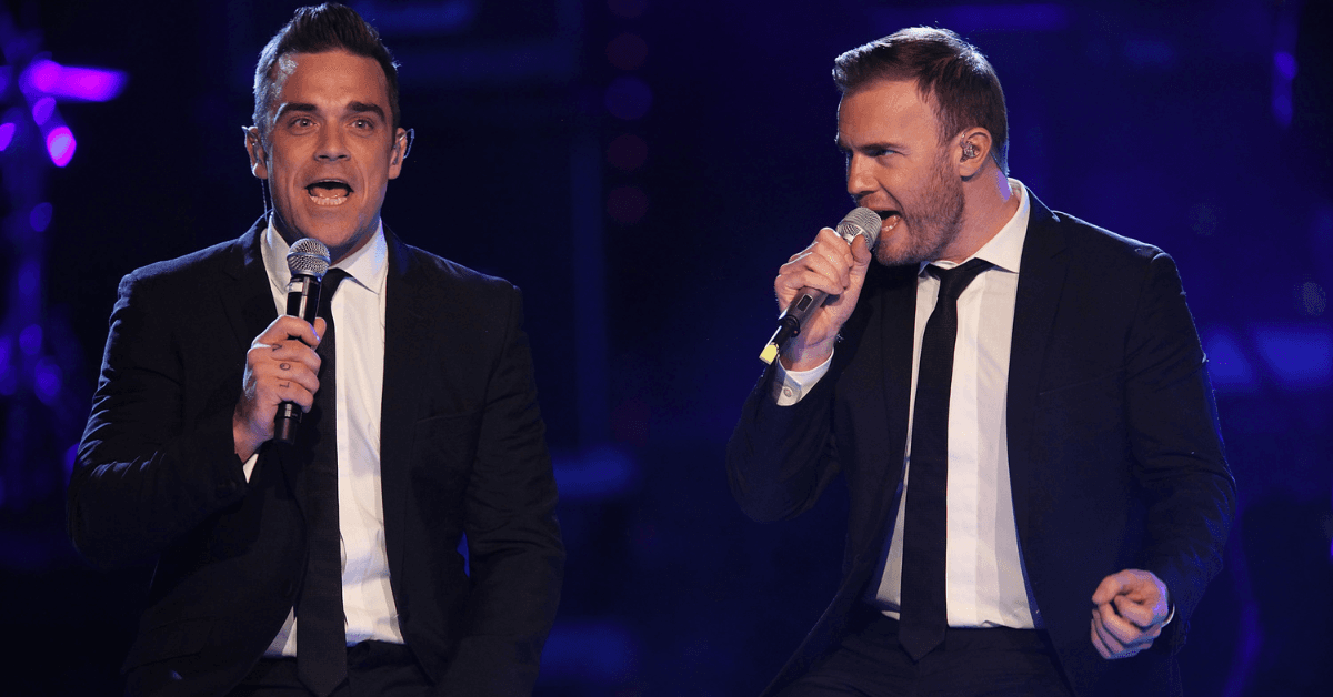 Robbie Williams says he’s ‘sorry’ for how he treated former bandmate Gary Barlow