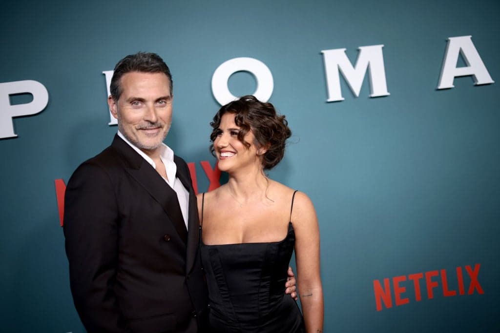The Holiday actor Rufus Sewell announces engagement as fans catch a glimpse of stunning ring