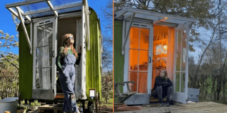 ‘I live in a shed in my parents’ garden which I bought for €1,800’ ‘I live in a shed in my parents’ garden which I bought for €1,800’