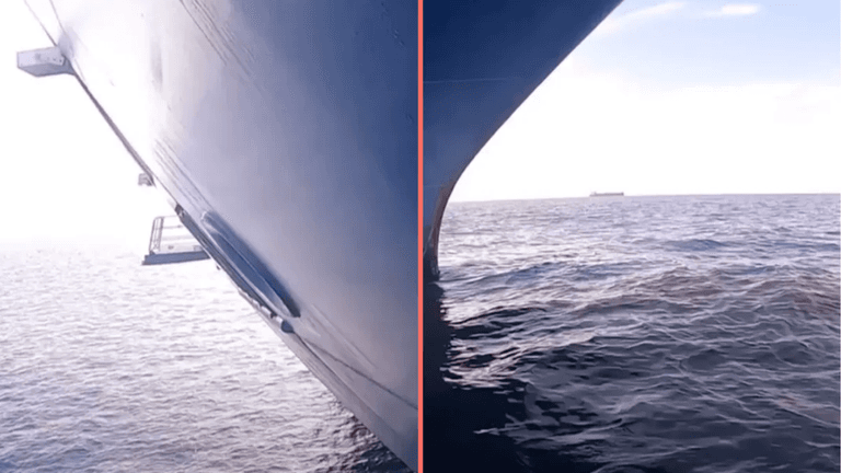 People ‘terrified’ after man drops GoPro under cruise ship and discovers what’s underneath People ‘terrified’ after man drops GoPro under cruise ship and discovers what’s underneath