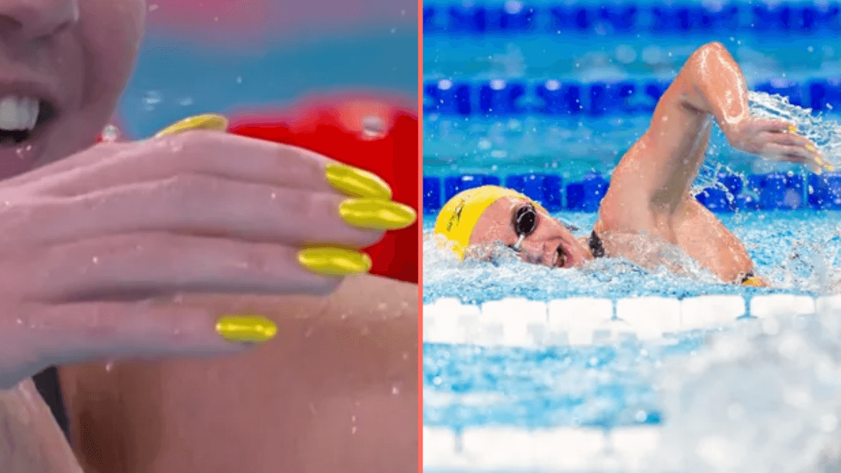 People are questioning why the Olympics allowed gold medal winner’s nails