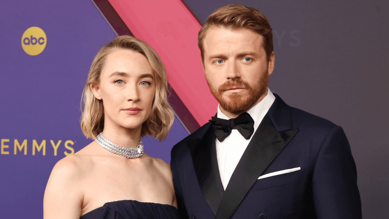 Saoirse Ronan and Jack Lowden attend Emmys after secret wedding