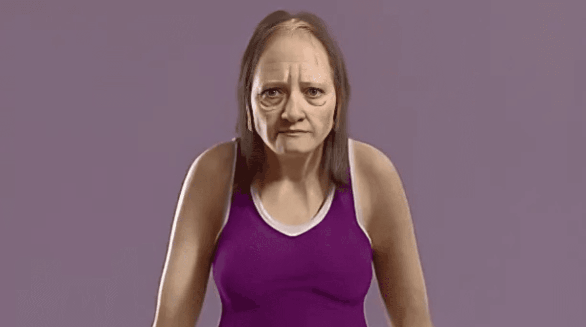 AI model reveals what people who sleep six hours a night will look like in 2050