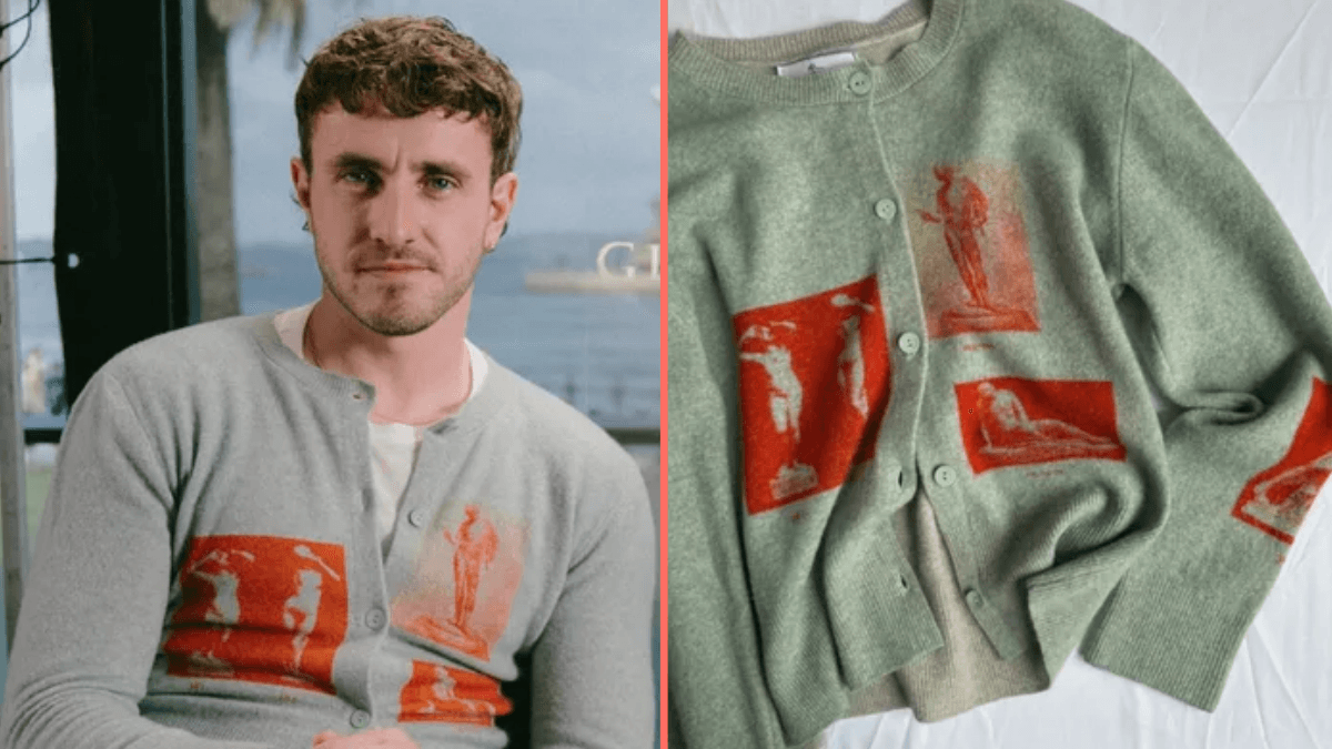 Paul Mescal to sell his clothes in aid of Irish charity