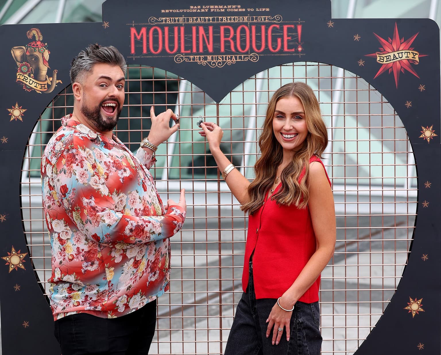 Dedicate a lock to someone special and you could win tickets to Moulin Rouge! The Musical