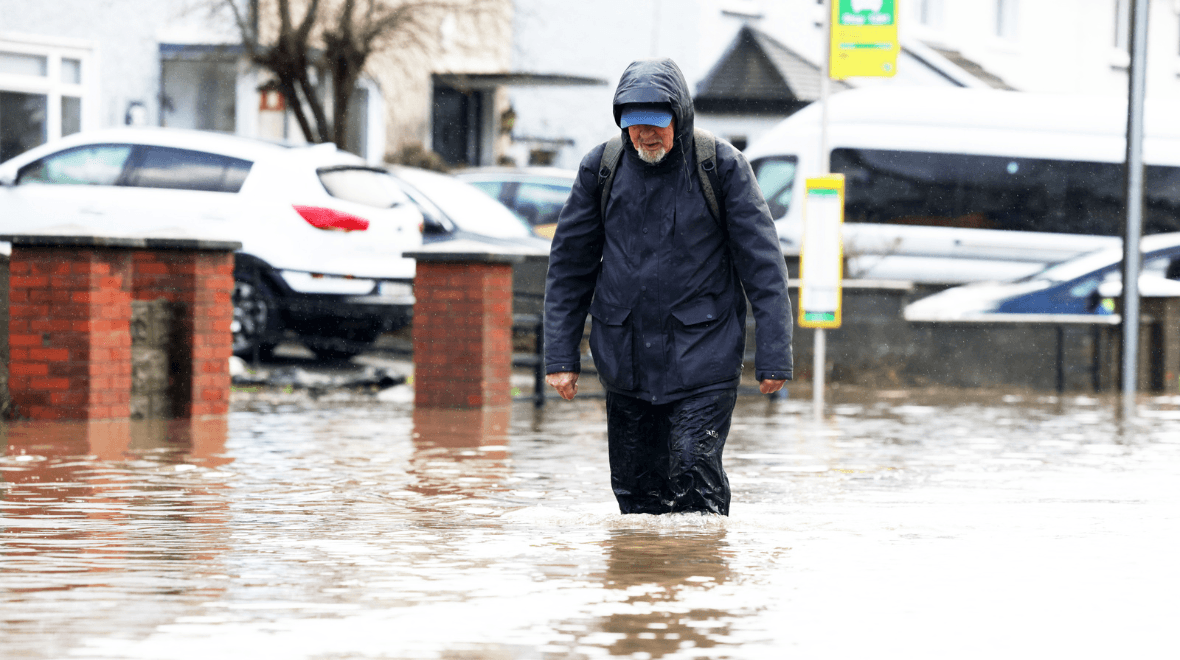 Heavy rain set to batter Ireland as Storm Dave brews