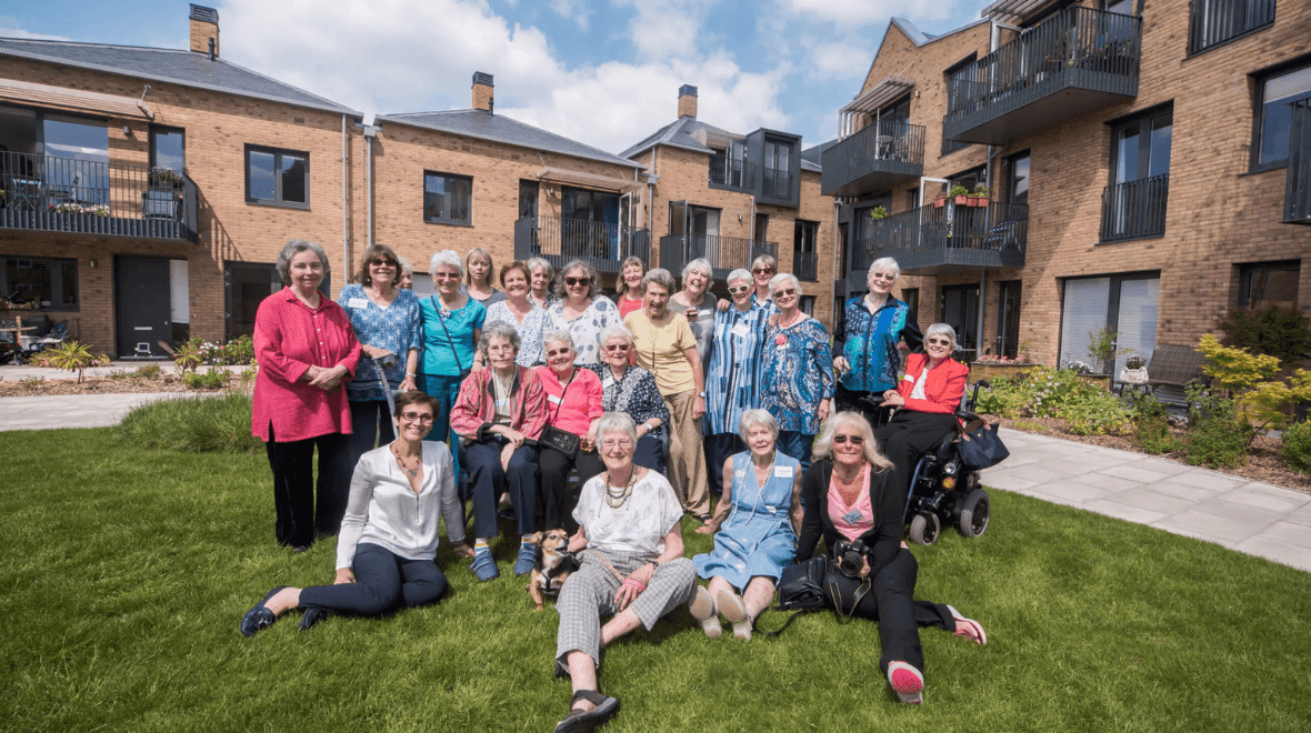 26 women join together to create a female-only co-housing community for older women