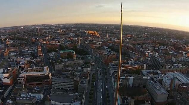 We’re Looking Well – This Video Of The Sunrise From The Spire Is Spectacular