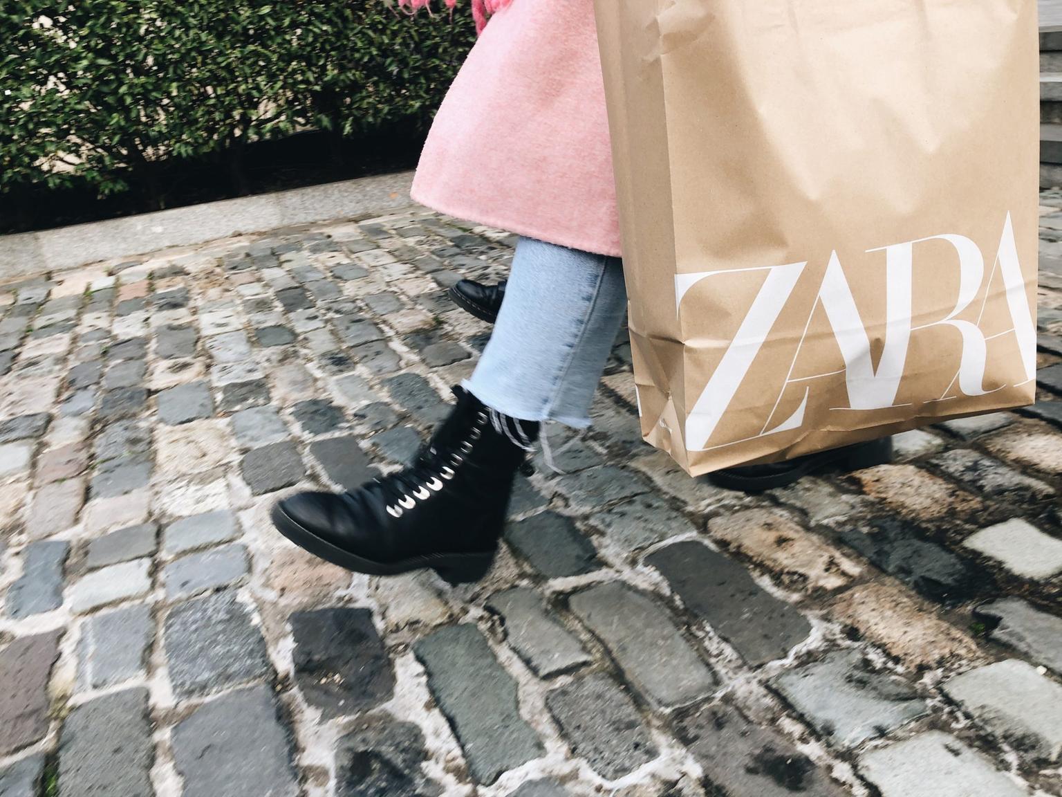 The €13 Zara dress that comes in four colours is the only January purchase we’re making