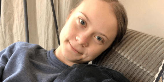 Greta Thunberg says she wants a new bicycle light for a gift as she turns 18