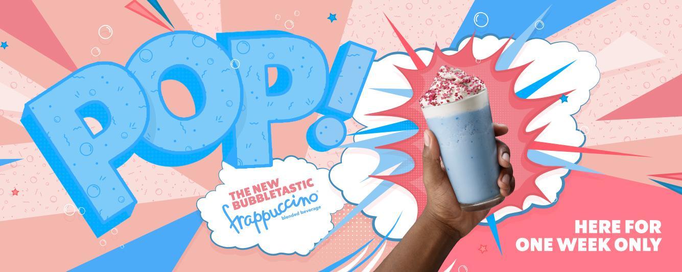 Starbucks has a bubblegum-flavoured frappuccino on their menu – but you need to hurry