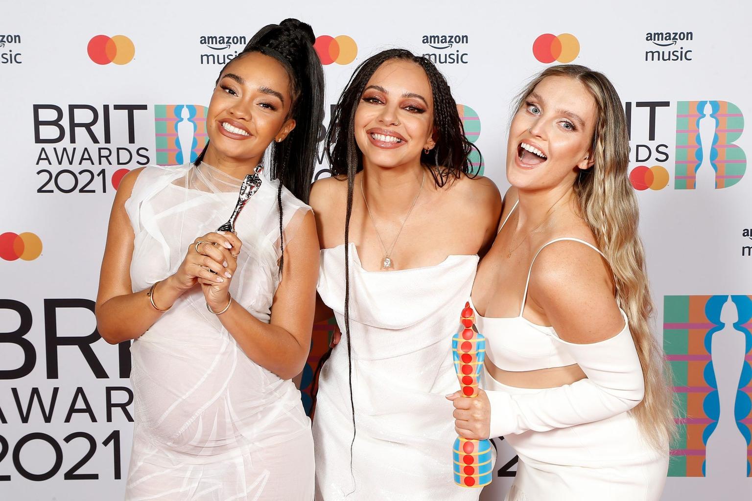 Little Mix pay tribute to Jesy as they make history at BRIT Awards
