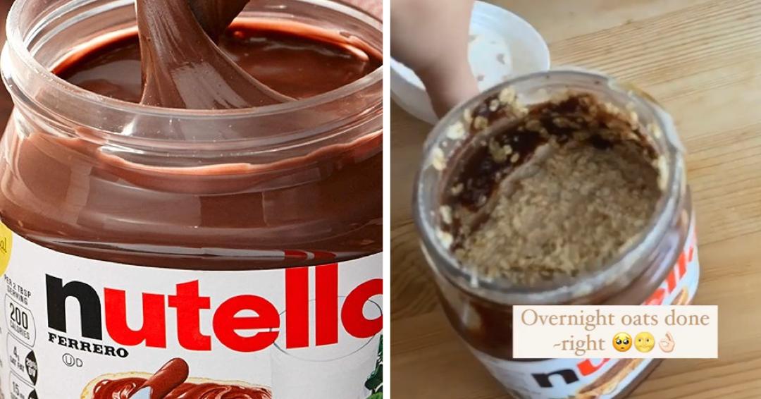 If you’re not making your overnight oats in used Nutella jars you’re not living life to its full potential